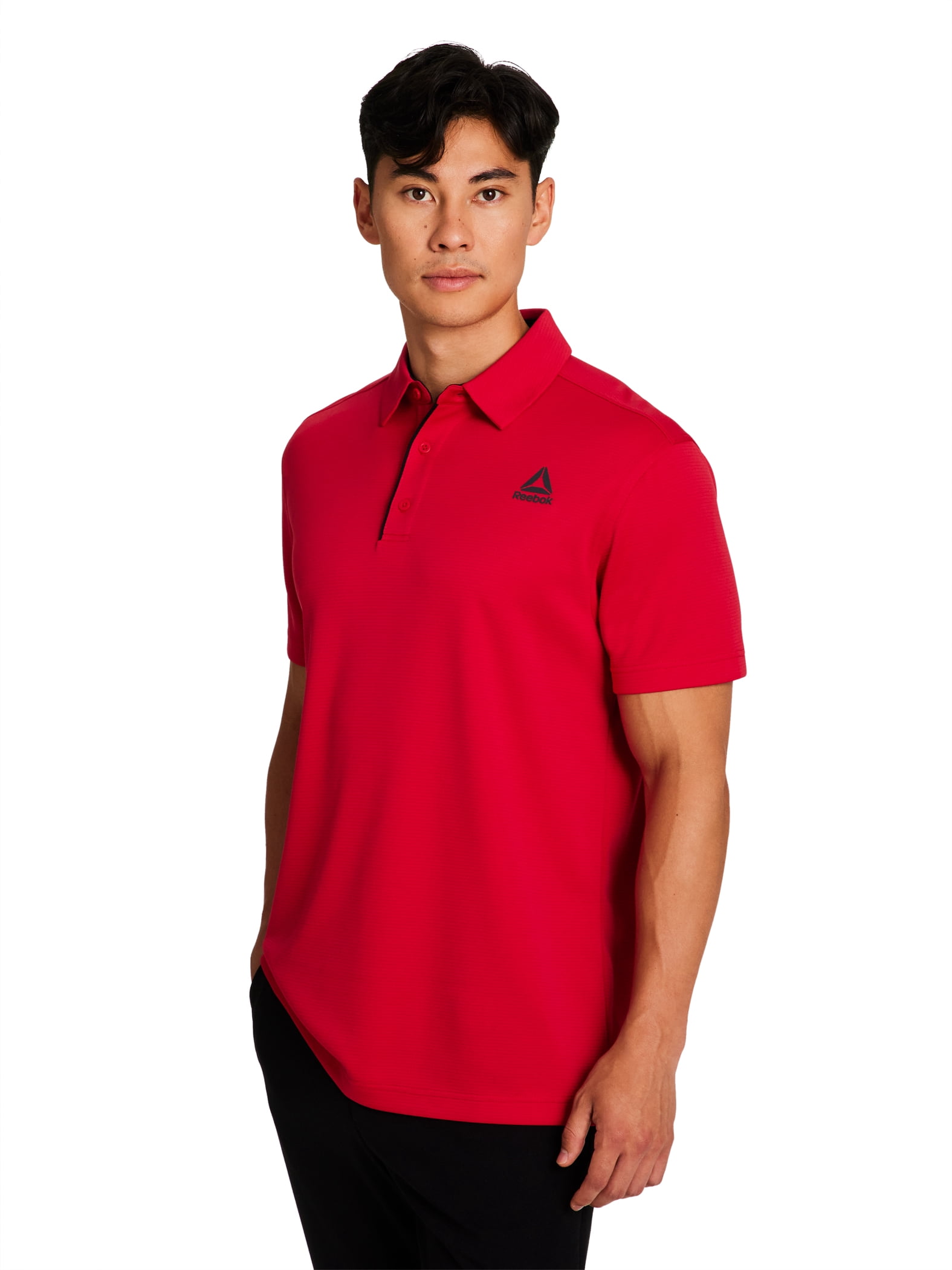 Reebok Men's and Big Men's Performance Polo Shirt, Sizes XS-5XL