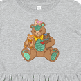 thumbnail image 4 of Inktastic Cute Hugging Teddy Bears Girls Toddler Dress, 4 of 5