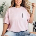 thumbnail image 2 of Faith Cross Embroidery Christian T-Shirt for Men Women, 2 of 6