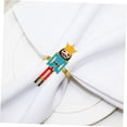 thumbnail image 4 of unbranded 4Ud Para Servilletas De Metal Con De Multicolor Para Navideña En Hotel, 4 of 7