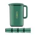 thumbnail image 4 of Jarra de agua Dispensador de bebidas de leche Jarra de agua fría o caliente Jarra de Tetera Jarra de té para nevera Hogar de Verde y 4 Copa, 4 of 9