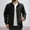 Black, variant on Mens Lightweight Button Down Shirt Jacket Casual Shacket Cotton Overshirt Jackets for Men