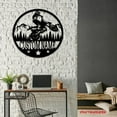 thumbnail image 4 of Craftnamesign Custom Motocross Biker Metal Wall Art LED Light, Personalized Dirt Bike Name Sign, 4 of 5