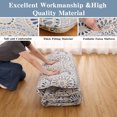 thumbnail image 5 of Twin/Full Size Floral Pattern Japanese Futon Mattress for Adults, Comfty Futon Mattress for Guest Room Kids Room, Sleeping Mattress for Floor Roll Up Camping Mattress, Camping Travel, Disc Flower, 5 of 9