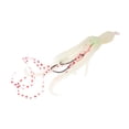 thumbnail image 1 of Señuelo de pesca de calamar para pescadores de lago, principiantes, hombres y mujeres, accesorio, señuelo artificial. Blanco luminoso, 1 of 8