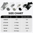 thumbnail image 7 of 20 Pairs Boys Socks, Kids Ankle Low Cut Athletic Black White Sock for Toddler Boy Girl & Children 1-14 Years, 7 of 7