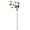 White, variant on Solar Powered LED Lawn Light Peacock Waterproof Fairy Garden Decor Lamp for Pavilion Yard Landscape Garden Lawn Lights White