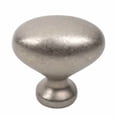 thumbnail image 2 of Century Hardware Glacier Collection 1-3/8" Dia. Zinc Die Cast Oval Knob - Antique Bronze/Copper, 2 of 4