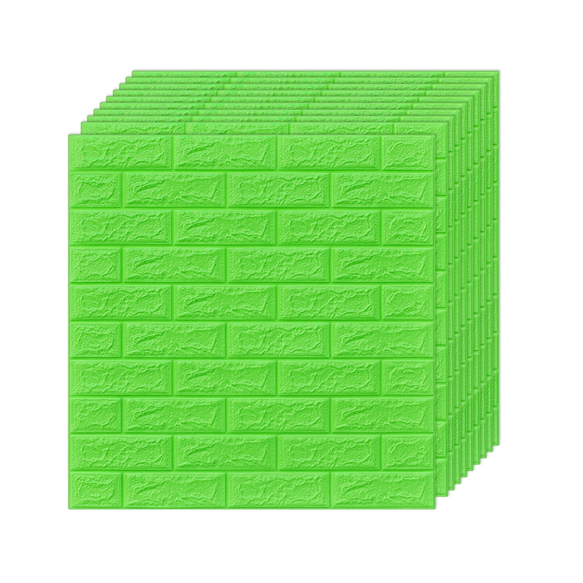 Lot De 20 Panneaux Muraux 3D Autocollants - Fausse Brique Effet Pierre - Déco Moderne Facile à Poser