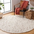 thumbnail image 2 of SAFAVIEH Natura Edith Distressed Area Rug, Ivory/Beige, 6' x 6' Round, 2 of 8