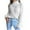 White, variant on IROINNID Reduced Womens Sweater Turtleneck Pullover Sweater Solid Color Casual Short Length Long Sleeve Hollow Out Base Knitted Sweater