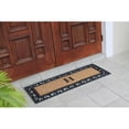 thumbnail image 2 of A1 Home Collections RC2004H DOORMAT A1HC Natural Coir Monogrammed Mat for Front Door, H, Myla 18 X 48, 2 of 5