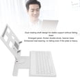thumbnail image 4 of Support Rotatif pour Tablette et Clavier, Grande Capacité de Charge Support Rotatif Portable Réglable et Clavier pour Tablettes Noir, Blanc, 4 of 8