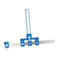 thumbnail image 1 of Cabinet Hardware Jig Adjustable Drill Template Guide Hardware Aluminum Alloy Zulema Plantilla de hardware de gabinete, 1 of 8