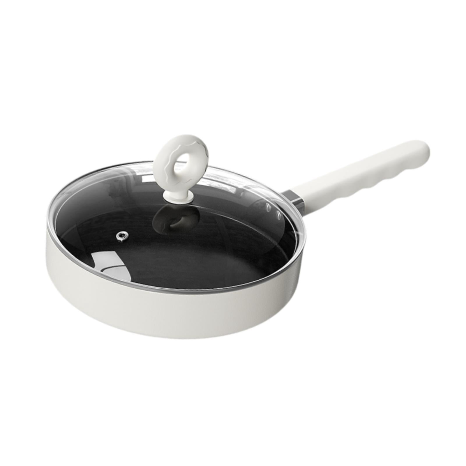 Wswqop Camping Frying Pan Camping Fry Pan Non Stick Gift Tableware Cookware for Outdoor 22cmx5cm