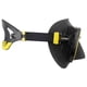 thumbnail image 3 of Visor Máscara Adulto CRESSI  Quantum Negro/Amarillo Dos Lentes Transparentes Bajo Volumen Antiempañante, 3 of 6