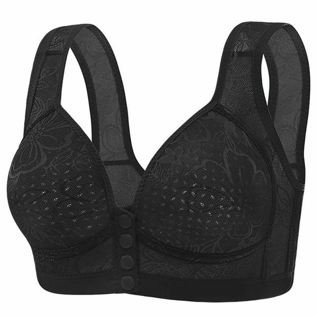 Plus Lingerie for Women Plus Size Plus Bras for Women Plus Size Solid Lace Comfortable Bralette Plus Size Underwear