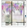thumbnail image 4 of Pink Flower Window Film Privacy  Glass Sticker  Window Coverings Window Tint for Homedecor, 4 of 9