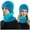 Light blue, variant on Trucker Hats Women Trendy Summer Men's and Women's Winter Knitted Windproof Hood Scarf Coif Winter Knit Hat Warm Hats for Adult Trucker Hats Women Trendy Cowboy Trucker Hats Women Blank Bulk