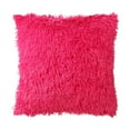 thumbnail image 2 of olkpmnmk Pillow Covers,Plush Cushion Cover Sofa Lumbar Pillow Cover Home Decoration Solid Colorful,Clearance,Multi-color, 2 of 2