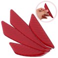 thumbnail image 2 of KAKOWELY car rearview mirror guard 4pcs Automotive Door Edge Guard Anti-Collision Strips Silicone Trim Sticker Universal For Rear View Mirror Exterior Door Handles Bumper Protection, 2 of 5