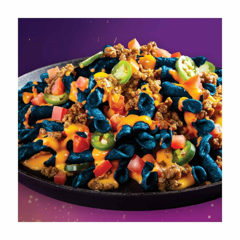 Takis Blue Heat 2 oz Bag, Hot Chili Pepper Flavored Rolled