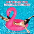 thumbnail image 7 of MiracDan Flamingo Pool Floats Inflatable Summer Pool Toys Beach Lake Vacation Floating Loungers for Adults, 7 of 7