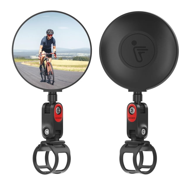 Espejo retrovisor para bicicleta stio, ajustable, gran angular, paquete de 2