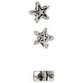 thumbnail image 6 of 100 Pieces Zinc Metal Alloy Spacer Beads Star Tibetan Color About 6mm(0.24'')x3mm(0.12''|), 1mm Hole DIY Jewelry Making, 6 of 6