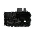 thumbnail image 2 of KarParts360 For BMW 428i/520i 2014 2015 2016 Engine Oil Pan | Plastic | Painted Finish | Black Color | M18 Drain Thread Size | 5.6 Qt Capacity | 2.6 Inches Maximum Depth | Replacement For 11137618512, 2 of 5