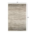 thumbnail image 3 of 5â€™ x 7â€™ Beige Abstract Striations Area Rug, 3 of 9