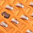 thumbnail image 3 of UNREAL Dark Chocolate TWE5&nbsp;Caramel Peanut Nougat Bars (1 Bag), 70% Organic Ingredients, Fair Trade, Non-GMO, No Corn Syrup, Sugar Alcohols, Soy, 3.4oz, 3 of 5