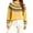 Gold, variant on Women's Crew Neck Knit Sweater, Long Sleeve Pullover Top for Fall Winter Casual Wear