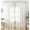 Off White ( Flax Linen Blend- Oatmeal Shade ), variant on Flax Linen White Sheer Curtain Panels for Bedroom 96" Long, Natural Sheer Window Drapes for Living Room Home Office, Farmhouse 52"x96" 2pc, Off White, Rod Pocket
