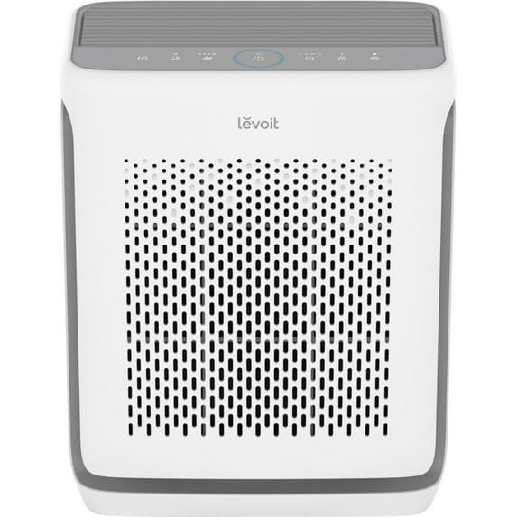 Open Box Levoit HEAPAPLVSUS0138Y Vital 200S Smart True HEPA Air Purifier, White/Grey