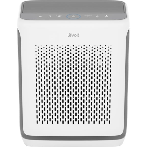 Open Box Levoit HEAPAPLVSUS0138Y Vital 200S Smart True HEPA Air Purifier, White/Grey