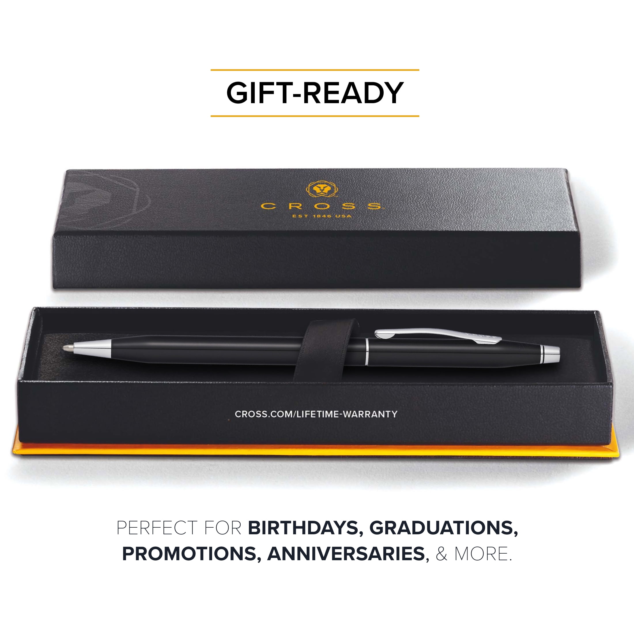 Cross Classic Century® Black Lacquer Ballpoint Pen