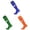 Blue 1PCS & Orange 1PCS & Green 1PCS, variant on XEGLSBU 2 Pack Socks for Men Crew Black Thin over The Knee Football Socks Long Tube Athletic Sports Crew for Male (One Size)