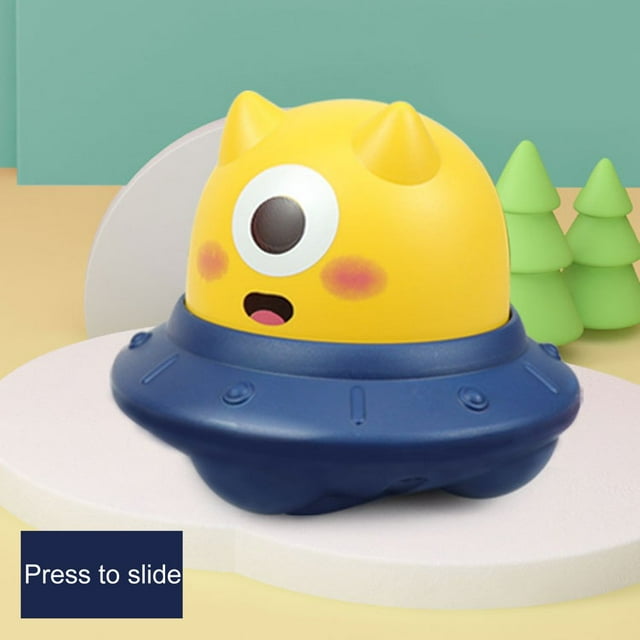 Inertial Toy Car Interactive Toy One-eyed-Monster Puppy Exquisite Press And Slide Inertial Animal Toy Car