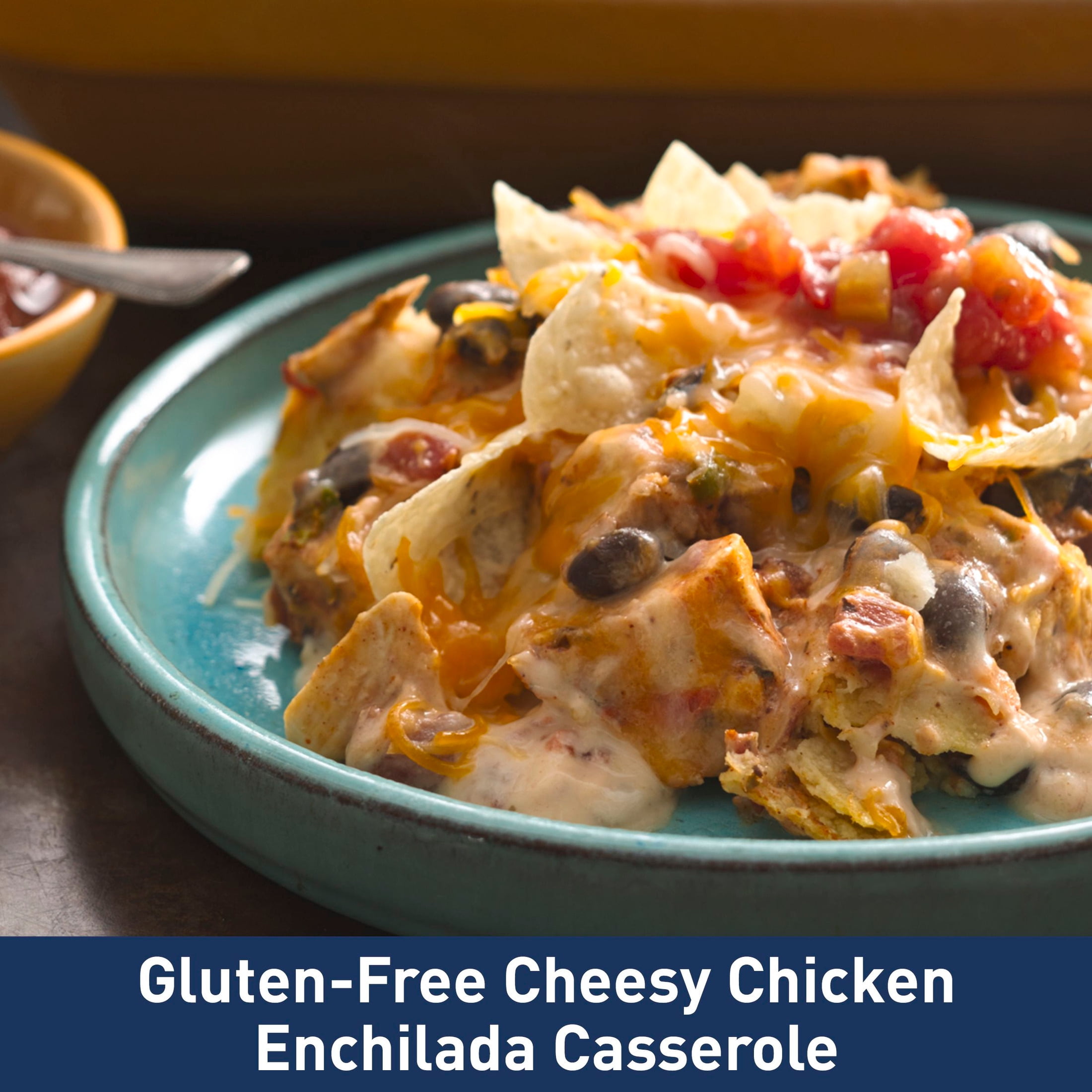 (4 pack) Progresso Traditional, Chicken Cheese Enchilada Flavor Canned Soup, Gluten Free, 18.5 oz.