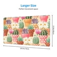 thumbnail image 3 of Bingfone Succulent And Cactus Large Gaming Mouse Pad,Extended Desk Mousepad With Stitched Edges,Non-Slip Base,Water Resist Keyboard Pad For Gamer, Office & Home, 29.5 X 16 In, 3 of 9