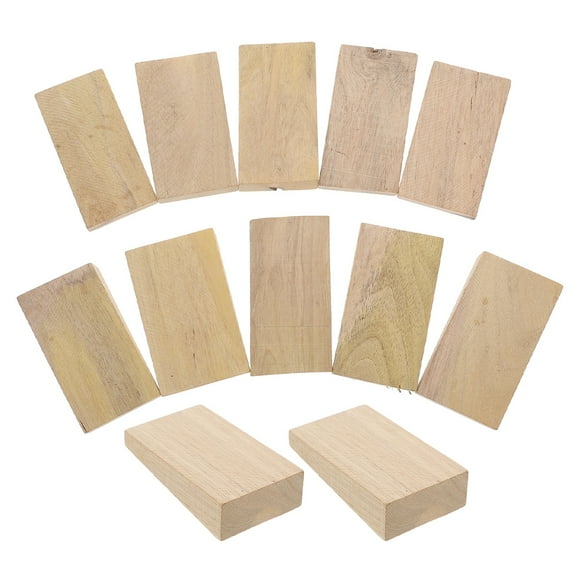 Supvox 12 Pcs Wooden Wedge for Secure Installation Light Brown Wood for Farm Use