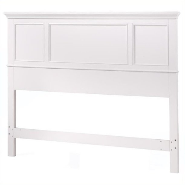 Kingfisher Lane Queen Panel Headboard in Off White