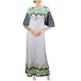 thumbnail image 1 of Chemin de Moda Chemise de Nuit Longue à Manches Courtes Raglan Grand pour Femmes, 1 of 4