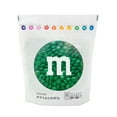 thumbnail image 2 of M&M'S World Dark Green Milk Chocolate Candy 2lb Bag for Celebrations and Party Favors, 2 of 10