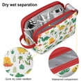 thumbnail image 4 of Toiletries Bag,Dinosaur and Palm Tree Pattern Mens Womens Toiletry Bag Bathroom Bag,Waterproof Toiletry Travel Bag Dopp Kit Shaving Bag 11x6.3x5.1 Inch, 4 of 5