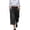 Black, variant on Cargo Capris for Women,High Waist Wide Leg Pants,Casual Pleated Front Culottes with Pockets,White,Women's S-XXXL