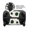 thumbnail image 2 of Hirioo Abstract Green Polka Dot for Elasticity Suitcase Cover (No luggage Included) Durable Luggage Protector Fits 18-32 Inch Luggage-Medium, 2 of 7