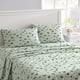 thumbnail image 2 of Juego de Sábanas Laura Ashley de Franela de Algodón para Cama Individual con Diseño Holiday Pups, 2 of 9