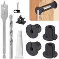thumbnail image 1 of Kit de enrutamiento de cables Starlink con arandelas para orificios de pared de 3/4 de pulgada, 1 of 8